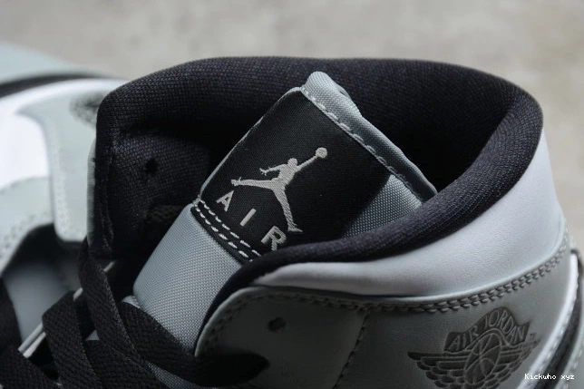 1 Light Jordan Grey Smoke AIR Mid 554724-092 0822